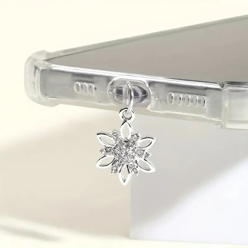 Mobile Tech Accessories - New Mobile Phone Dust Plug Flower