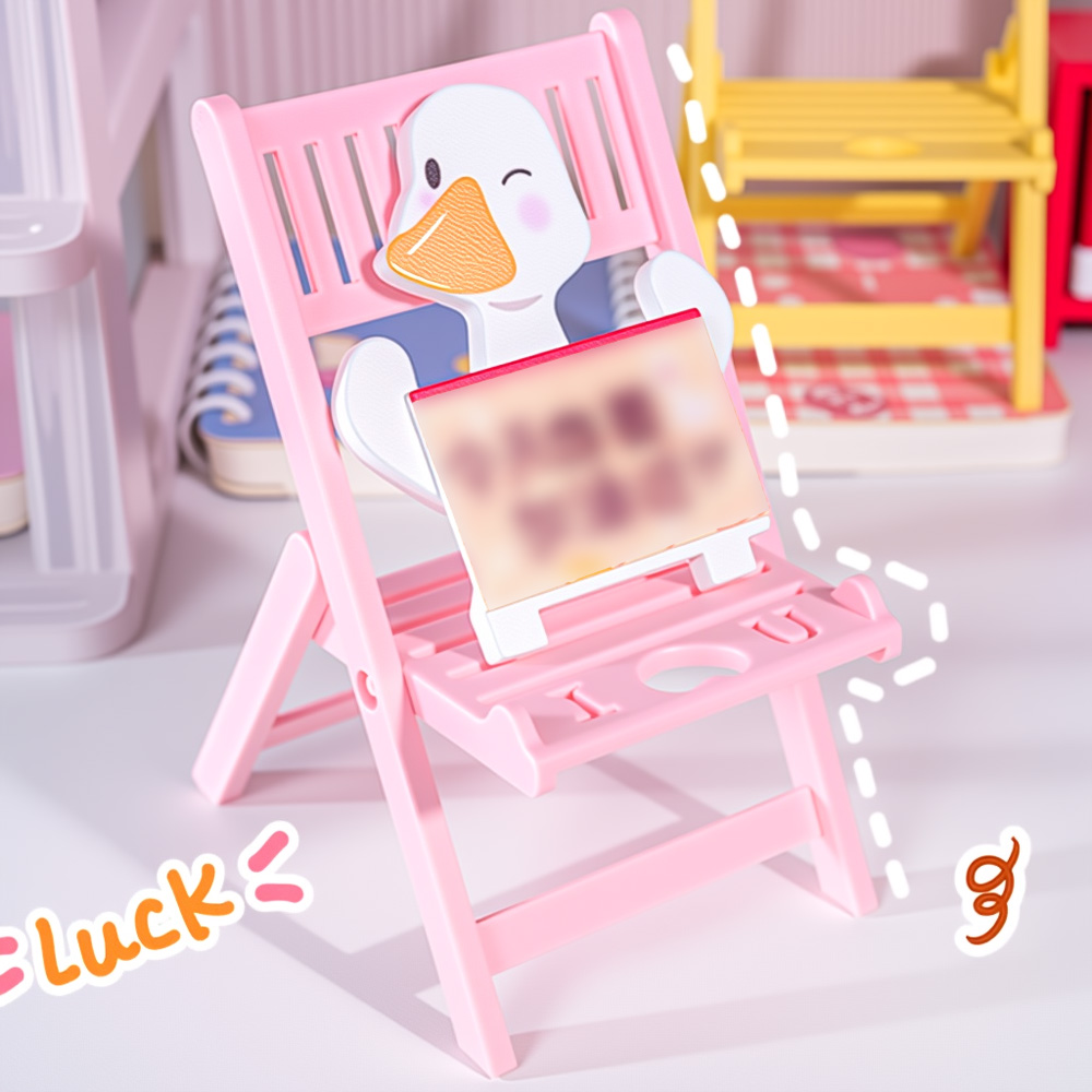 Mini Folding Chair Phone Stand - Kawaii Tech Accessories review and price