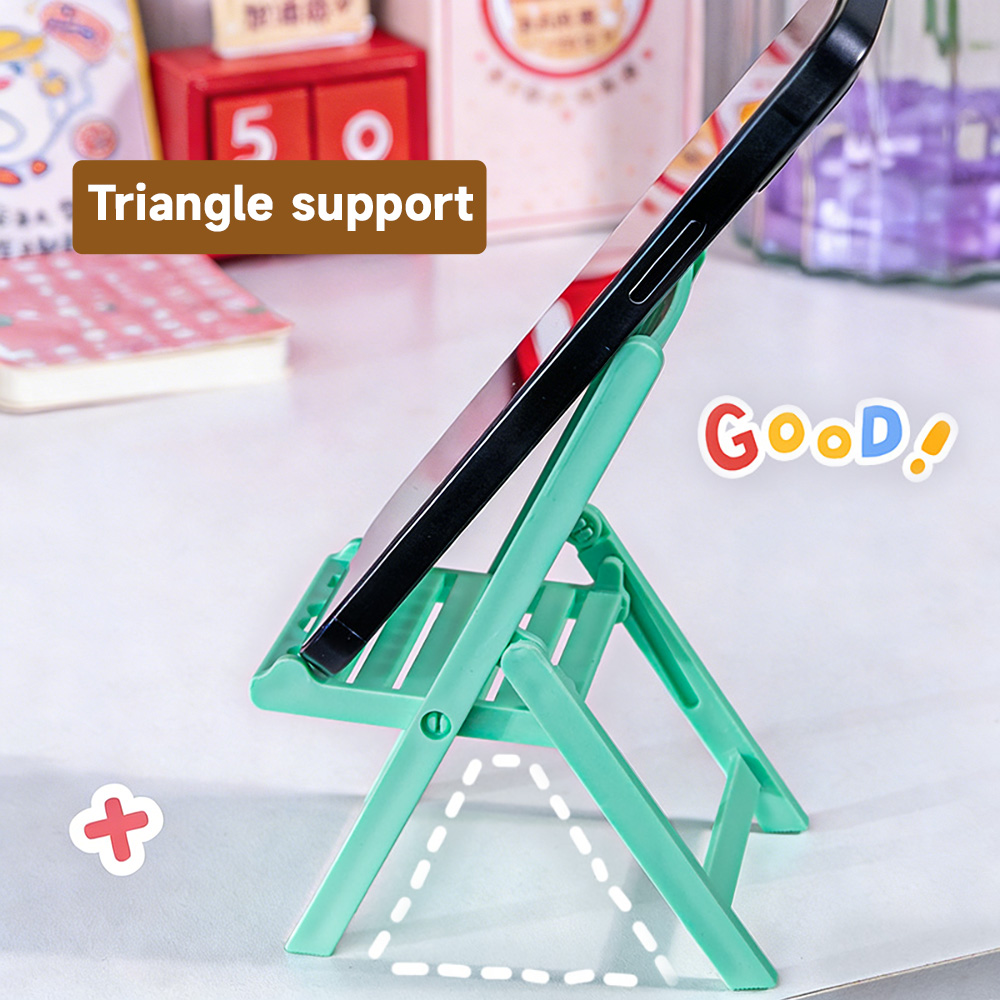 Mini Folding Chair Phone Stand - Kawaii Tech Accessories review and price